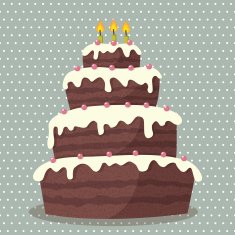 birthday cake N63