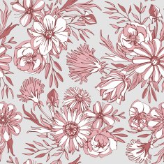 Seamless Floral Pattern N1415