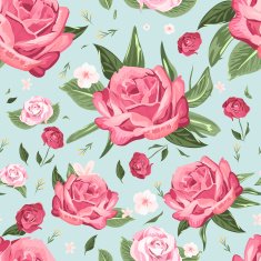 Romantic seamless floral pattern N8