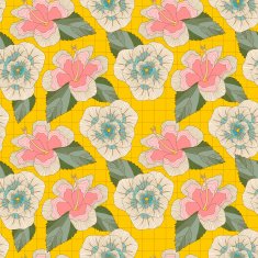 lovely flowers seamless background N4