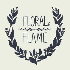 sketch floral frame