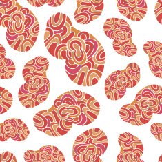 Cartoon Seamless cloud pattern N3