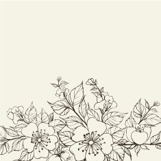 Abstract Flower Background N14