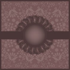 floral frame design