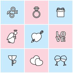 valentine's day symbols N3