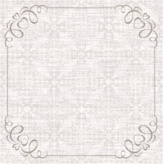 Damask background with vintage frame