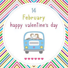 Happy valentine s day card16
