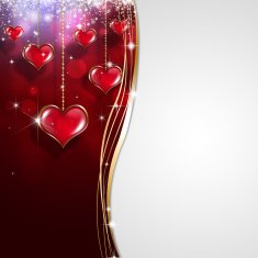 Valentine Red Gift Card