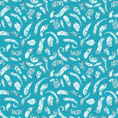 Feathers seamless pattern N17