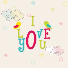 Colorful text for Happy Valentine's Day celebrations N2