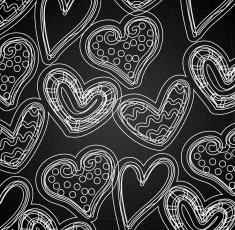 hearts background N37