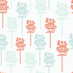 floral seamless pattern N611