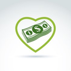 Devotion to the business theme marriage contract concept