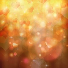 heart shaped bokeh background N12