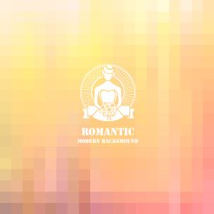 Colorful soft romantic background