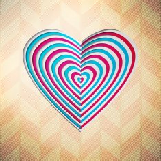 vector heart N13