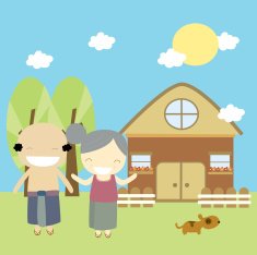 Old Man Cartoon N28
