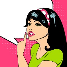 Young Woman Making a Finger Gesture Quiet N2