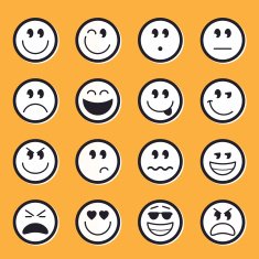 Emoticons stock vector N2