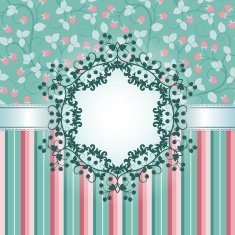 Invitation card with raspberry N2