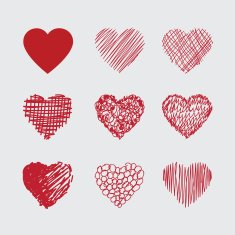 Hand drawn Vector heart
