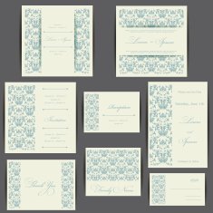 Wedding Invitation Card N83