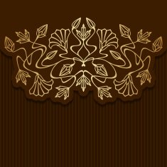Vector invitation card N8