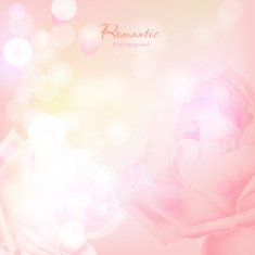 01 romantic background rose