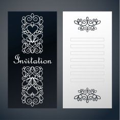 Paper decor Invitation