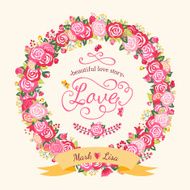 Wreath of roses N2