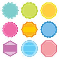 Colorful Badge &amp; Label