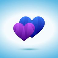 Two hearts icon