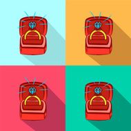 Vector ring Jewelry ring icon N2