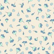 seamless tiny cute floral pattern N4
