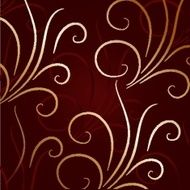Cute vector background with decorative elements N7