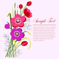Anemone bouquet