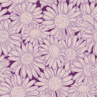 Seamless Daisy Pattern N3