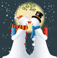 Kissing Under the Mistletoe