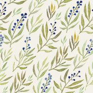 Watercolor seamless flowers pattern N5