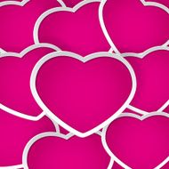 Background with pink hearts N3
