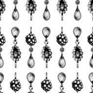 seamless pattern of jewels N4