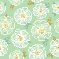 floral seamless pattern N615