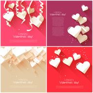 Valentine&#039;s Day greeting cards