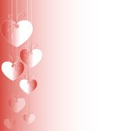 The background of the heart