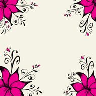 Floral background N913