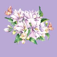 Floral Bouquet with Blooming Jasmine N2