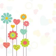 Beautiful greeting card design