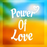 Vector typography on blur background N38