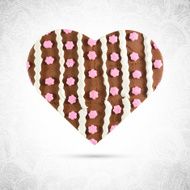 Plasticine heart shaped valentine chocolate cookie gingerbread N3