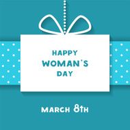 Vector International Women&#039;s Day March 8 N2